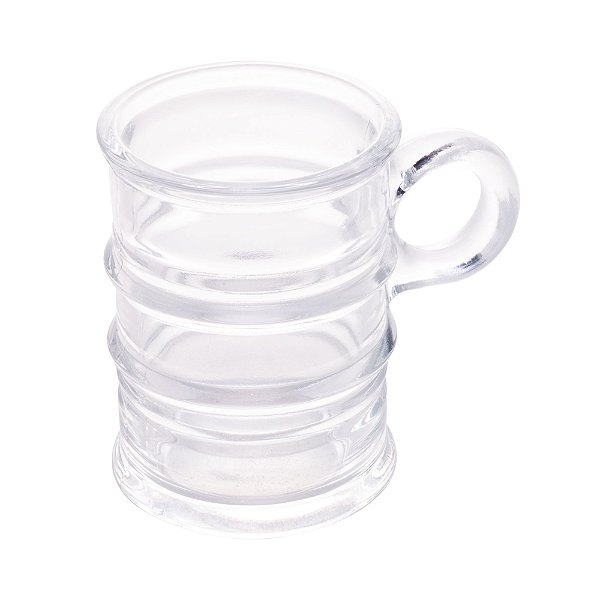 Conjunto 6 Xícaras de Vidro Vintage 95ml - Lyor
