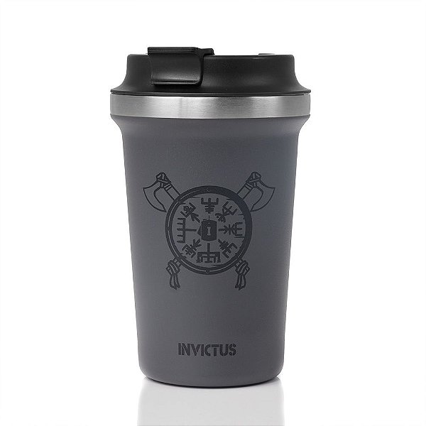COPO INVICTUS RACON CINZA 350 ML