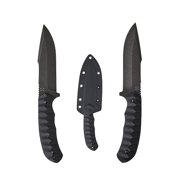 FACA INVICTUS PROWL COM BAINHA DE KYDEX PRETO