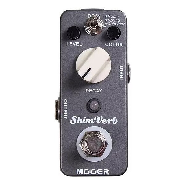 Pedal Mooer Shim Verb Micro Series Reverb Mini Guitarra