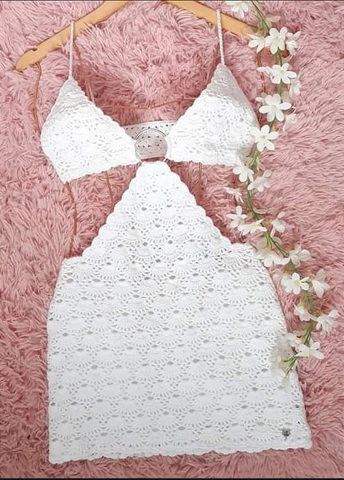 Vestido de Crochê Milly