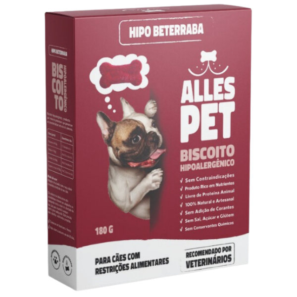 Petisco Hipoalergênico Beterraba 180 gr