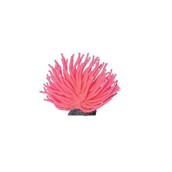 ENFEITE DE SILICONE SOMA ANEMONA SHORT ROSA  6 CM