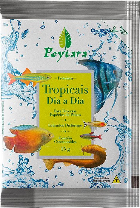 RACAO POYTARA TROPICAIS DIA A DIA  15G - SACHE