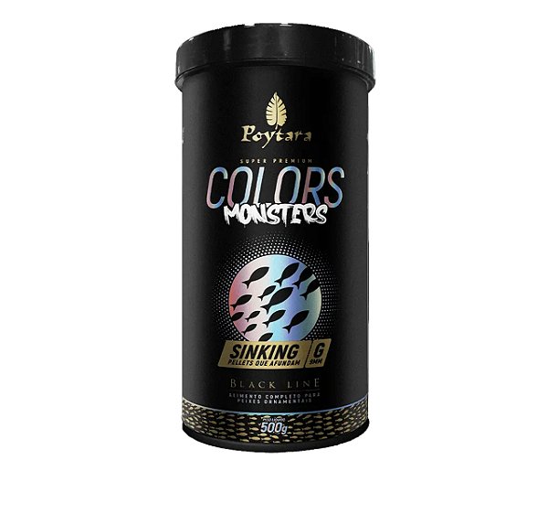 RACAO POYTARA  BLACK LINE COLORS MONSTER SINKING 500G
