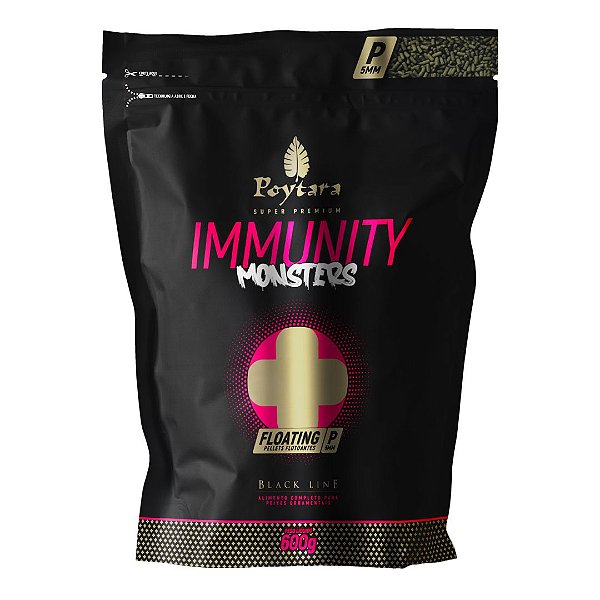POYTARA  BLACK LINE IMMUNITY MONSTER FLOATING P 600G/BAG