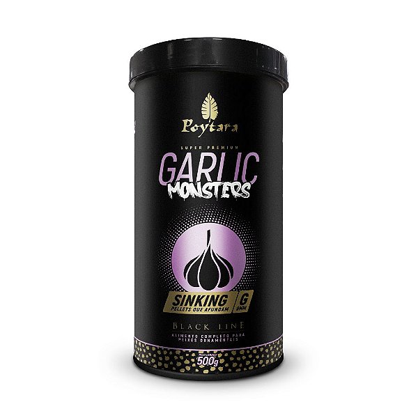 RACAO POYTARA  BLACK LINE GARLIC MONSTER SINKING 500G
