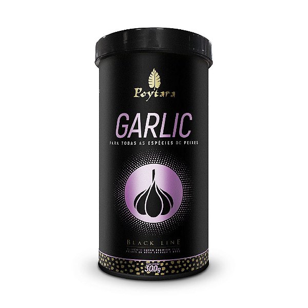 RACAO POYTARA  BLACK LINE GARLIC 300G