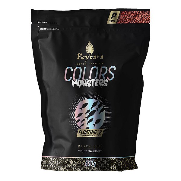RACAO POYTARA  BLACK LINE COLORS MONSTER FLOATING P 600G/BAG