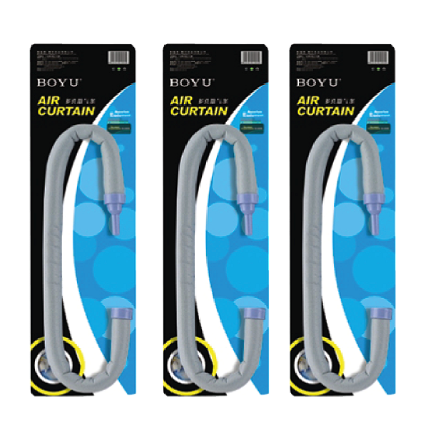 CORTINA DE AR BOYU COM MICROFUROS  30CM