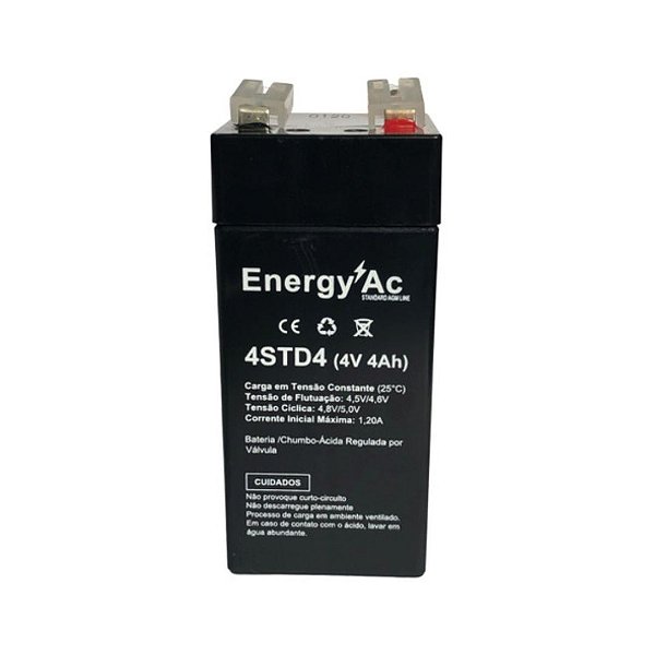 Bateria 4STD4 (4V - 4Ah) Energy Ac