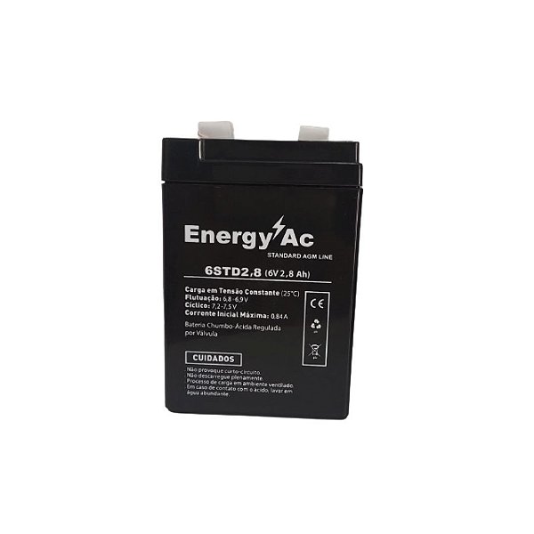 Bateria 6STD2,8 (6V 2,8Ah) Energy Ac