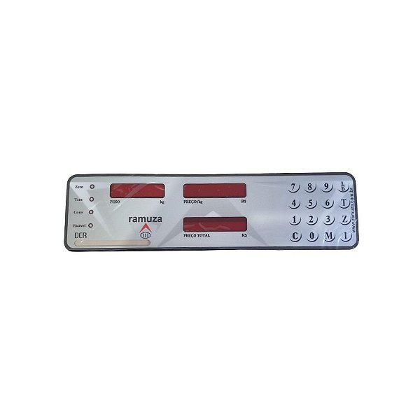 Teclado para Balança DCR (10Vias-15cm) Ramuza - Original
