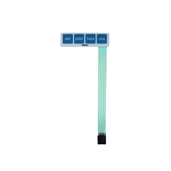 Painel Teclado 4 Teclas com Conector para Balança Welmy - Original