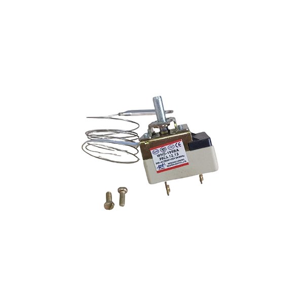 Termostato de Regulagem 50-190C 30A para Fritadeira Elétrica de Mesa FAM5 / FZM5 / FZM8 Croydon - Original