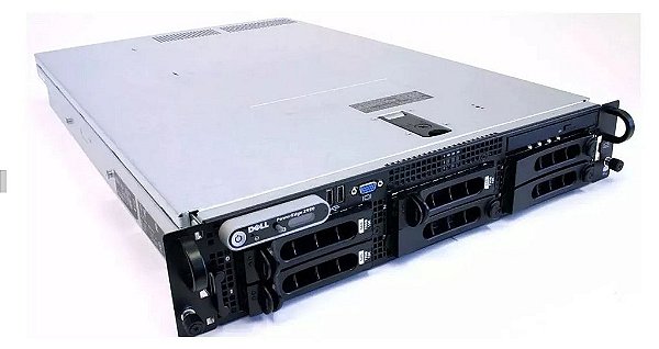 Servidor Dell 2950 - 2 Xeon Quad Core + 32 Giga Hd 1,5 Tera