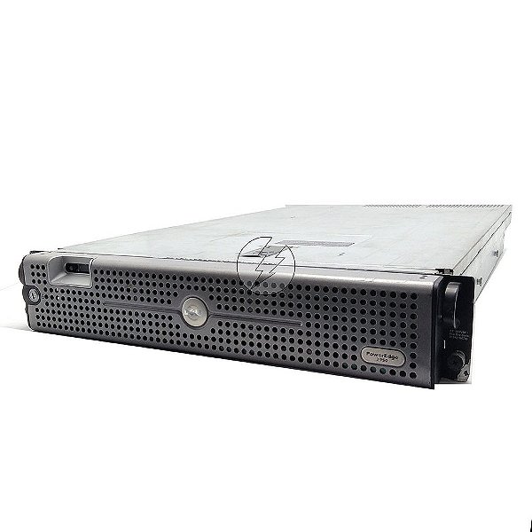 Kit Servidor Dell PowerEdge 2950 G2: 2x Xeon 4 core, DDR2 32GB, 2x HD SATA 1TB + Trilhos