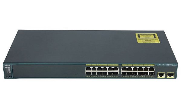 Switch Cisco Catalyst 2960 24x Portas 10/100 WS-C2960-24TT-L