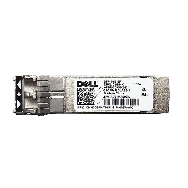 Transceiver mini Gbic Dell 03G84K AFBR-709SMZ-D1: SFP+, 10G, 300m, 850nm