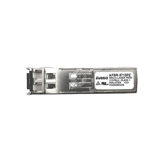 Transceiver mini Gbic Avago AFBR-5715PZ: SFP, 1,25Gb, 550m, 850nm