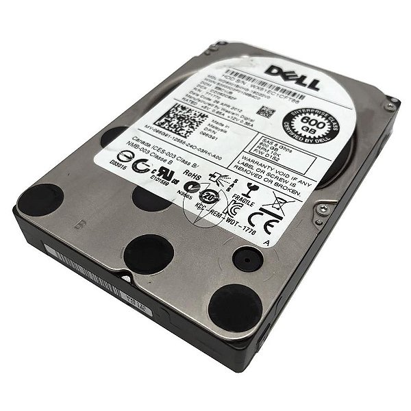 HD 600GB 2,5" SAS 10K DELL: WD6001BKHG-18D22V0 096G91