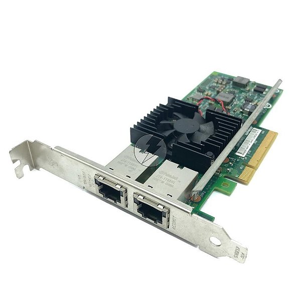 Placa de Rede Dell 0K7H46: DualPort RJ45, 2x Port Pci-e 10GB