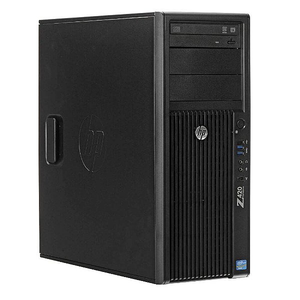 Workstation HP Z420 Xeon E5-1620 V2 3.70Ghz, 16GB Ram, SSD 240GB, Placa Quadro K600