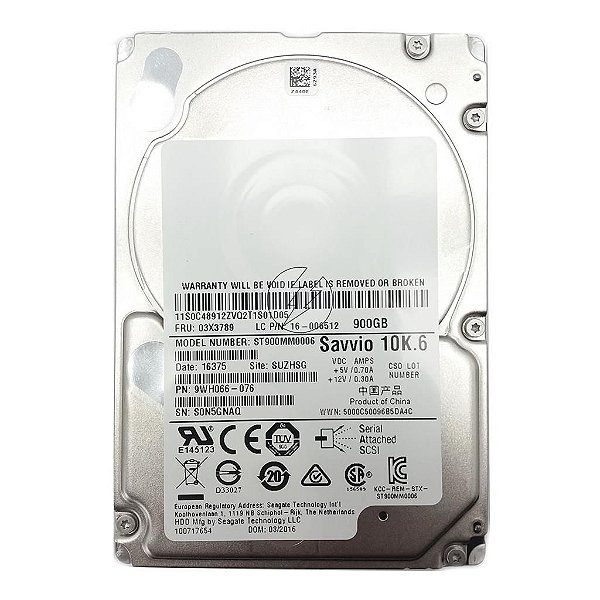 HD Seagate Savvio ST900MM0006, 900GB, SAS 2.5