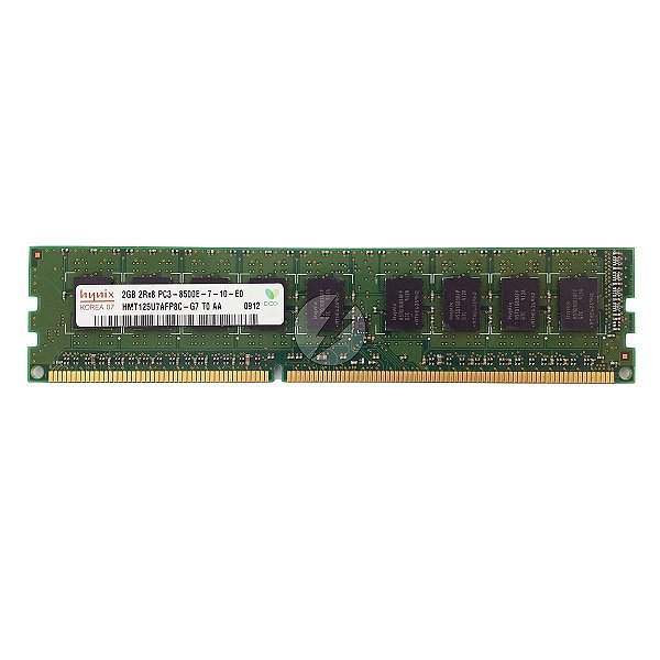 Memória RAM SK hynix HMT125U7AFP8C-G7: DDR3, 2GB, 2Rx8, 1066E, ECC UDIMM