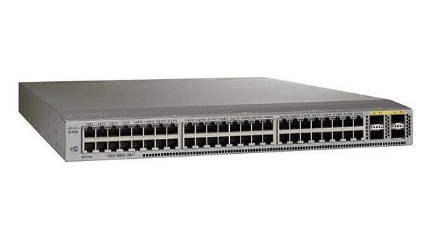 Switch Cisco Nexus 3064-T, 48x Portas Giga + 4x QSFP+ 40Gb