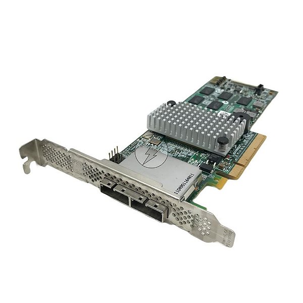 Placa Controladora RAID LSI MegaRaid 9280-8e L3-25152-56D: 8x SAS/SATA 6Gb/s, 512MB cache, Perfil Alto