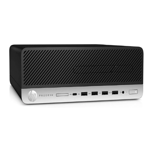 Computador HP ProDesk 600 G4 SFF: i5-8500, Ram 16GB, SSD SATA 240GB