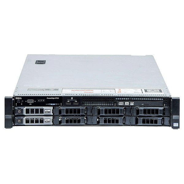 Servidor Dell R510:  Xeon 6 Núcleos, 64GB, 8 TB + SFP 10Gb