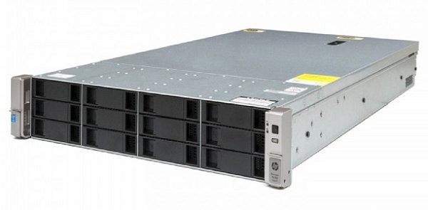 Servidor HP DL380 G9: 2x Xeon 12 core, RAM 512GB, 2x SATA 3TB