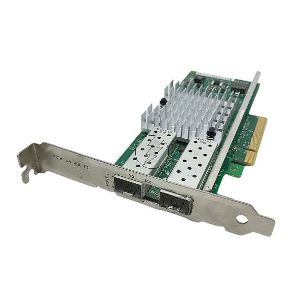 Placa de Rede Dell 0942V6: 2x SFP+ 10GB, Perfil Alto