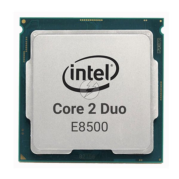 Processador Intel Core 2 Duo E8500: 2 core, Socket LGA775, 6MB