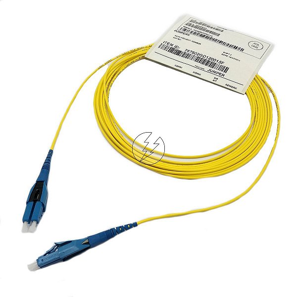 Patch cord cordão óptico 787802GD120015F: 2x FC / 2x FC, 4m