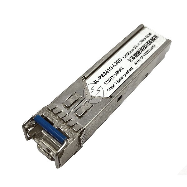 Transceiver mini Gbic 4L-PB341G-L20D: SFP, 1.25G, 1310nm, 20km ddm