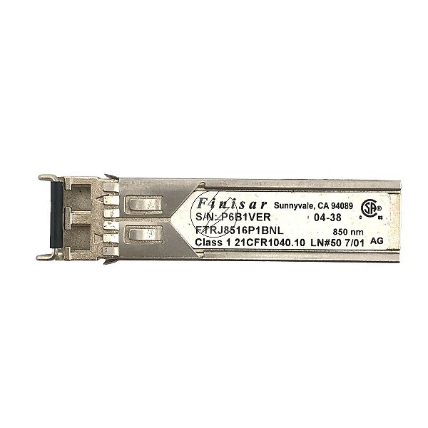 Transceiver mini Gbic Finisar FTRJ8516P1BNL: SFP, 2Gb, 850nm