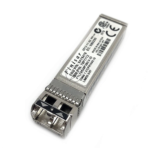 Transceiver Gbic Finisar FTLF8528P3BCV-ID:  SFP+, 8Gb, 850nm