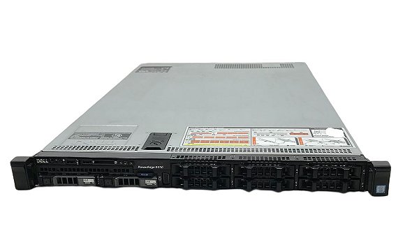 Servidor Dell R630: 2 Xeon E5-2673 V3 12 Core, Ram 256Gb, 2TB, Placa H730 SFP+, 8 Gavetas