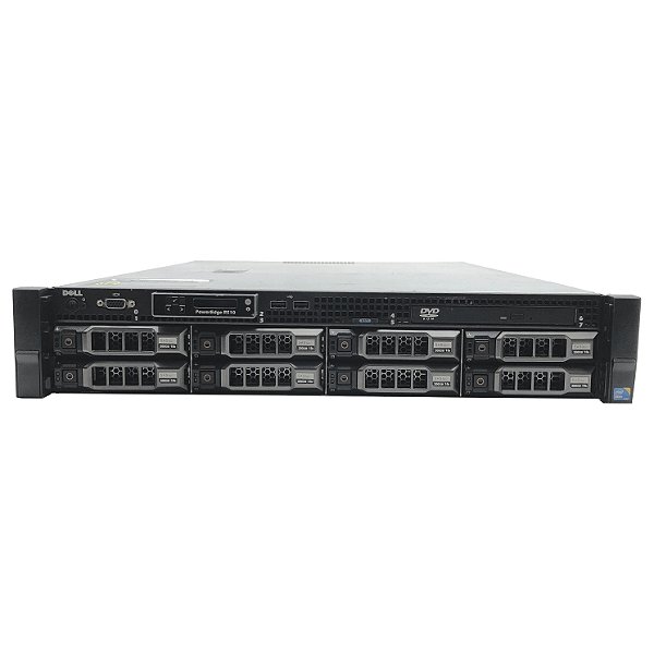 Servidor Dell R510 12 Baias: Xeon E5645, Ram 128GB, SAS 36.6TB