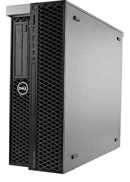 Workstation Dell T5820: Xeon W-2123, Ram 64Gb, SSD 480Gb, Placa W4100 p/ 4 Monitores