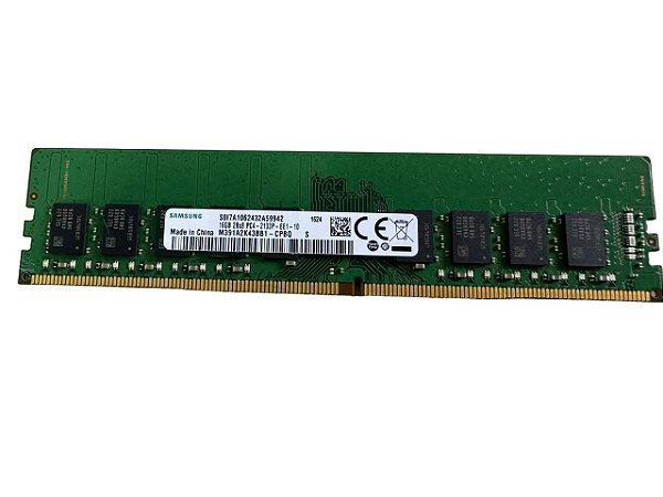 Memória Samsung M391a2k43bb1-cpbq Ddr4 16Gb, 2133p Ecc Udimm