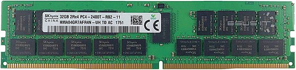 Memoria P/ Servidor 32GB DDR4 PC4-2400T Ecc Registrada RDIMM