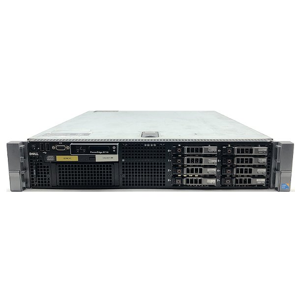 Servidor Dell PowerEdge R710: 2x Xeon Six Core, Ram 128GB, 2x SAS 900GB
