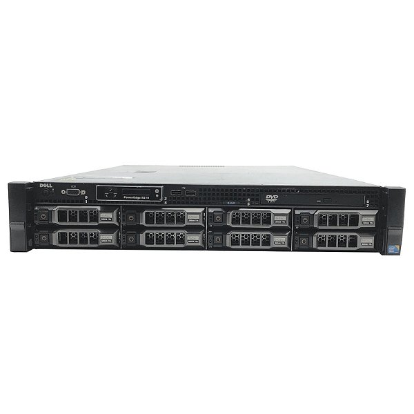 Servidor Dell PowerEdge R510: 2 Xeon Six Core, Ram 128GB, 4 Tera