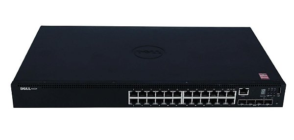 Switch Dell N1524: 24 Porta Giga Rj45, 4x SFP+ 10 Giga