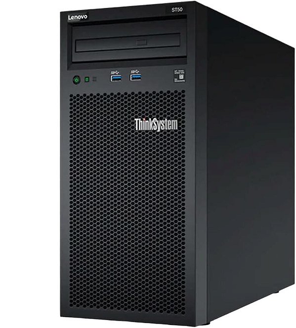 Servidor Lenovo St50: Xeon E-2104G, 16 Giga Ddr4, 2x SSD 480Gb
