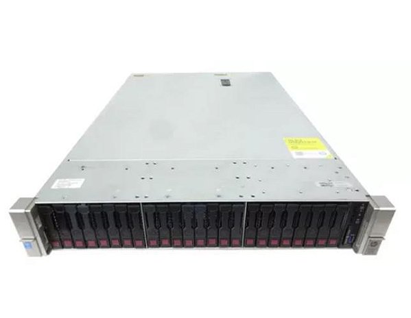 Servidor HP DL380 G9 24B: 2 Xeon 14 Core, Ram 256Gb, 2x SSD 200Gb SAS + 3x SSD 1TB SATA (3x Gavetas Extras vazias)